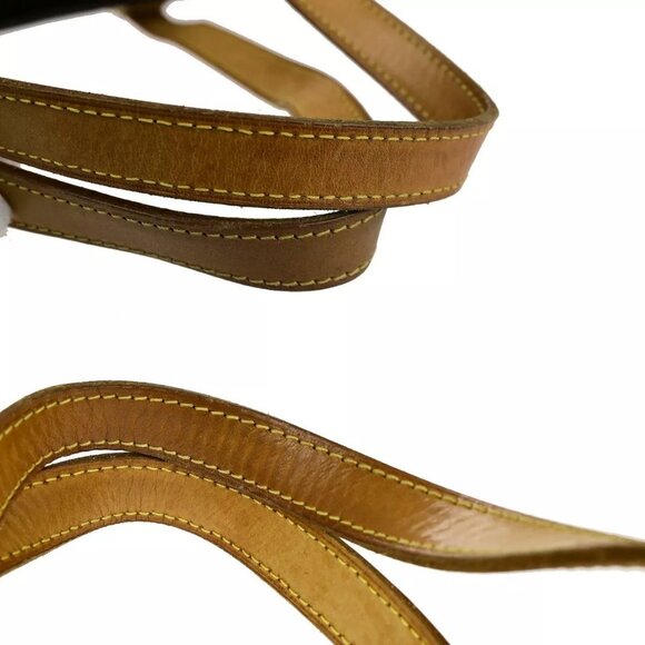 LOUIS VUITTON Logo Luco Shoulder Tote Bag Monogram Leather Brown - Picture 13 of 16